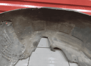 Mercedes cls W219 nadkole tylne kompletne prawy tył oryginał bdb 13