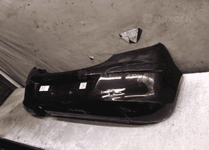 Zderzak tył tylny opel corsa d Z20R czarny hb 3