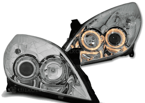 Lampy Reflektory OPEL VECTRA C SIGNUM 2005-2008 RINGI DEPO Soczewki 2