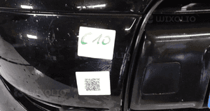 Zderzak przód przedni citroen C1 lift fl exl exld czarny 4