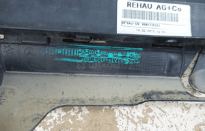 Mercedes glk X204 lift 2012- zderzak tył tylny A2048855638 11
