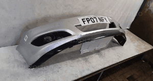 Zderzak przód przedni do opel astra h 3 iii lift fl halogeny Z157 srebrny 4