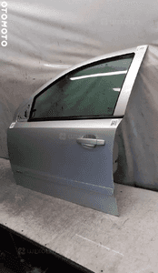 Drzwi przód przednie lewe do opel astra h 3 iii 5 drzwi 5D Z157 srebrny 3