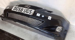 Zderzak przód przedni do lexus is 2 gen ii szary grafitowy grafit halogeny 3