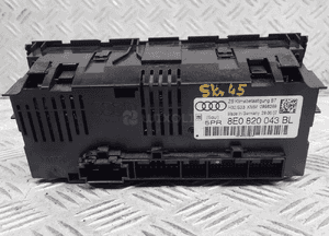 Audi A4 B7 panel klimatyzacji 2 din 8E0820043BL 4