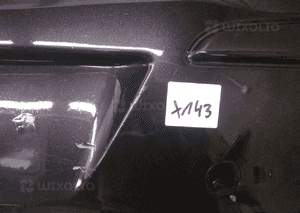 Zderzak tył tylny opel corsa d Z20R czarny 2