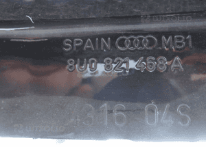 Błotnik przedni przód prawy audi Q3 i 8U0 2011- 14