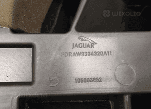 Jaguar xj X351 deska konsola kokpit poduszka powietrzna airbag pasażera kierownicy zapinka napinacz pasów bezpieczeństwa brązowa oryginał 39