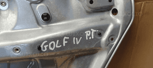 Mechanizm podnośnik szyby prawy tył VW GOLF IV 4 1J4839756 8