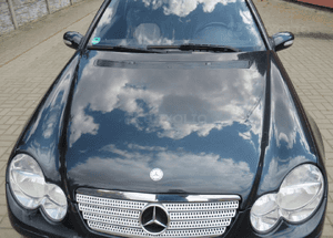 Maska pokrywa silnika mercedes c-klasa W203 sport coupe lift C189 1