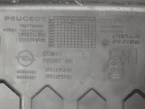 DYWANIKI GUMOWE OPEL COMBO E PRZEDNIE 3