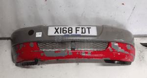 Zderzak przód przedni toyota yaris 1 i 3P0 czerwony 1