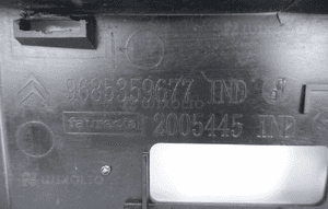 Citroen C3 ii 2009- atrapa grilla zderzaka przód 9685359677 13
