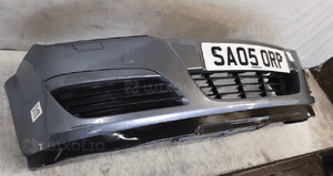 Zderzak przód przedni do opel astra h 3 iii Z163 szary 4