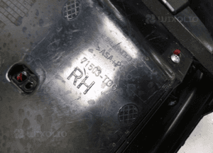Honda civic x kratka wlot zderzaka prawy tył tylna 9