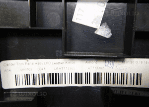 RANGE ROVER VOGUE L405 OSŁONA POSZYCIE DESKI LEWE 10