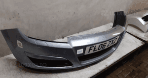 Zderzak przód przedni do opel astra h 3 iii Z163 szary 3