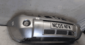 Zderzak przód przedni do nissan x trail T30 KY0 srebrny halogeny 4