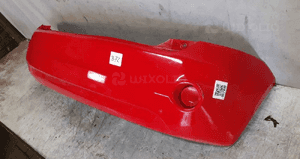 Zderzak tył tylny ford fiesta MK.6 6 vi lift fl K2 czerwony 3