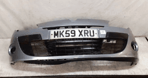Zderzak przód przedni renault megane 3 iii halogeny ternr szary błękitny 1