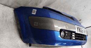 Zderzak przód przedni renault megane 2 ii TEI45 niebieski halogeny 3