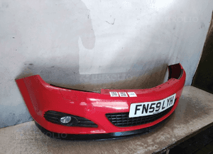 Zderzak przód przedni opel astra h 3 iii gtc Y547 czerwony halogeny 5