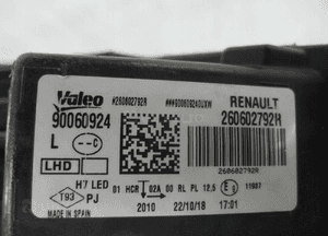 Renault megane iv 4 led lampa przednia lewa lewy przód 11