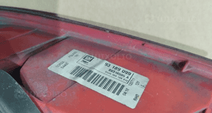 Lampa lewa tył tylna opel corsa d 3D 93189099 3