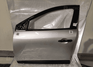 } DRZWI PRZÓD PRZEDNIE LEWE RENAULT MEGANE 3 III TED69 SREBRNY 5D 5 DRZWI HB 1