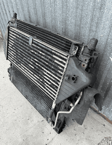 MERCEDES ML 163 /  270 cdi   chłodnica wody klimatyzacji intercooler wentylator 3