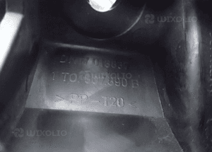 Ślizg zderzaka prawy tył vw caddy touran 1T0807890B 3