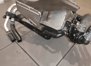 Audi Q7 4L lift webasto ogrzewanie postojowe dogrzewacz mocowanie rury oryg 5