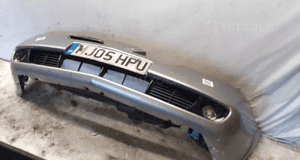 Zderzak przód przedni nissan primera P12 srebrny halogeny  do malowania ! 3