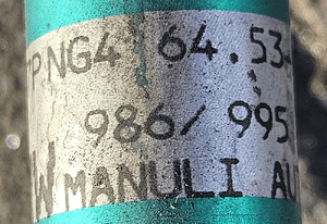 BMW E46 1.8 2.0 rurka przewód klimatyzacji 3