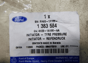 FORD MONDEO GALAXY S-MAX RANGE ROVER EVOQUE L538 FREELANDER 2 L359 DISCOVERY III L319 ANTENA CZUJNIK SENSOR CIŚNIENIA OPON TPMS ORYGINAŁ 15