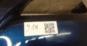 Zderzak przód przedni bmw E90 E91 lift fl niebieski montego blau halogeny 2