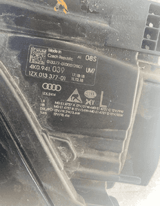 Audi A6 C8 full led lampa lewa 4