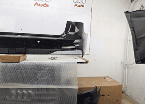 Zderzak audi A4 B9 8W 8W9 avant lift po lifcie 2020-2024 oryginał oe aso 3