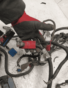 HUMMER H2 WIĄZKA INSTALACJA KABLE PRZEWODY SILNIKA ORYGINAŁ 12