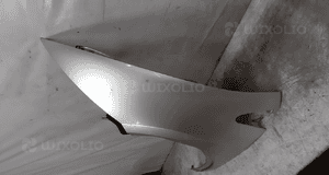 Błotnik lewy przód honda civic viii ufo NH700M  srebrny 3