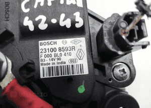 ALTERNATOR RENAULT CAPTUR I 0.9 TCE 231008593R 2013-2016 5