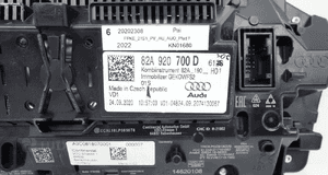 Audi A1 2010- virtual cockpit zegar licznik uszkodzony 82A920700D 5