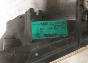 Lampa przednia lewa przód lewo fiat doblo 1 lift 6