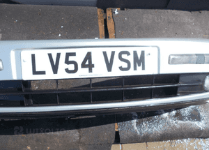 Renault laguna zderzak przód przedni srebrny TED69* 3