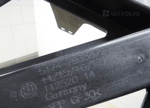 Wlot pas stelaż kierownica powietrza bmw 4 G26 7933372 10