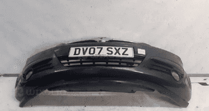 Zderzak przód przedni do opel corsa d 4 iv Z168 szary granat halogeny 1