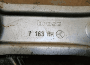 Mechanizm podnośnik szyby prawy przód Mercedes ML W163 990408-100 5