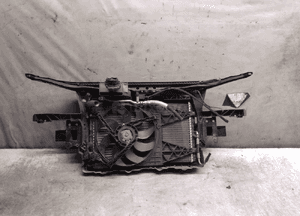 Pas przedni volkswagen vw polo 9N3 lift fl wzmocnienie czołowe belka chłodnica wentylator lift fl 4