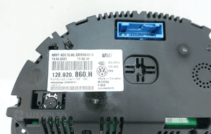 Vw e-up 2013- zegar licznik 0KM 12E920860H 5