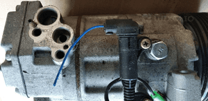 BMW E46 lift 2.0 N42B20A sprężarka klimatyzacji 4